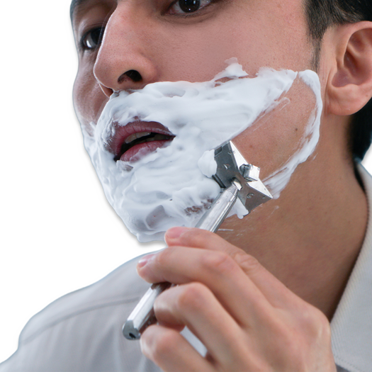 Titaner Titanium Single-edge Razor Tiglide with Stand