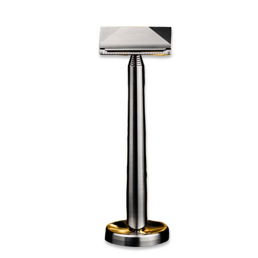 Titaner Titanium Single-edge Razor Tiglide with Stand