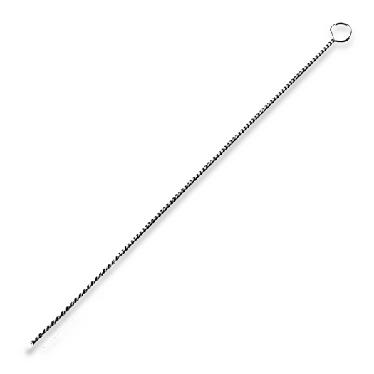 Titaner Titanium Straw, Crystal Finish, blu