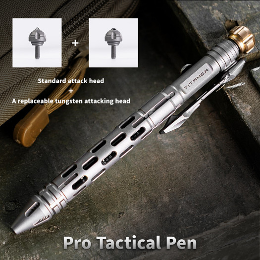 Titaner Titanium Tactical Bolt-Action taktinen kynä, Standard Pro