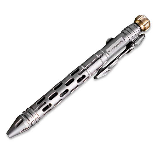 Titaner Titanium Tactical Bolt-Action Tactical Pen, Standard Pro