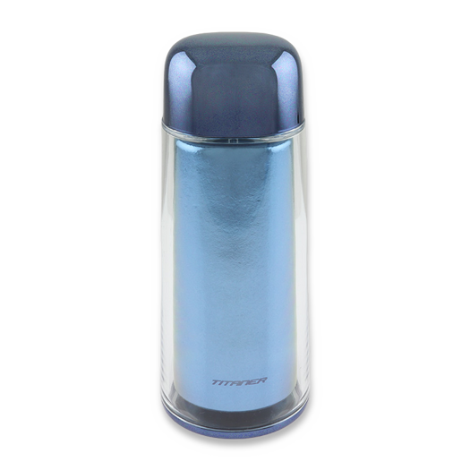Titaner Titanium Water Bottle, zils
