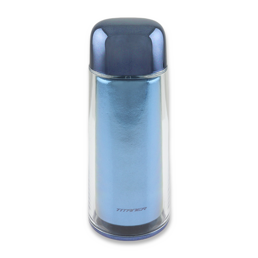 Titaner Titanium Water Bottle, zils