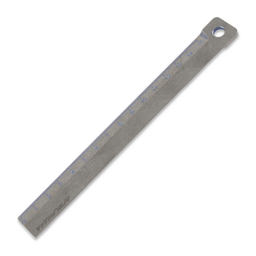 Titaner Titanium Dual-sided Ruler Metric & Inch