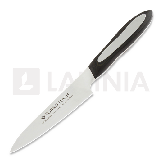 Japanese kitchen knife Tojiro Flash DP Damascus Petty 100mm