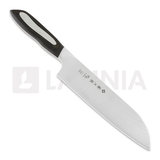 Tojiro Flash DP Damascus Santoku 180mm japanese kitchen knife