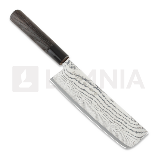 Tojiro Shippu Black DP Damascus Nakiri 165mm chef&acute;s knife