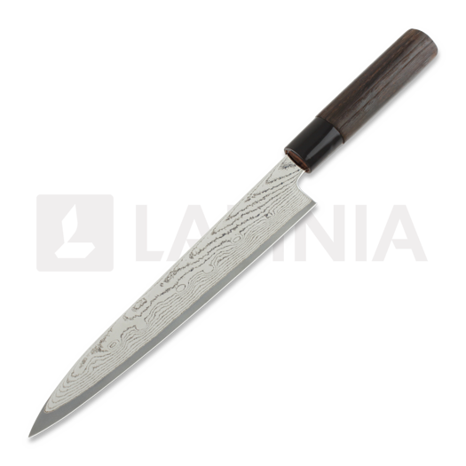 Tojiro Shippu Black DP Damascus Slicer 210mm