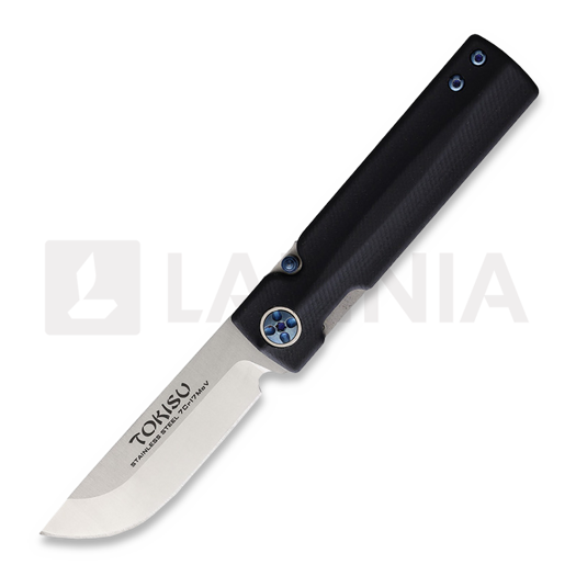 Tokisu Linerlock Black G10 접이식 나이프