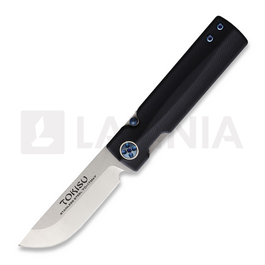 Tokisu Linerlock Black G10 折叠刀