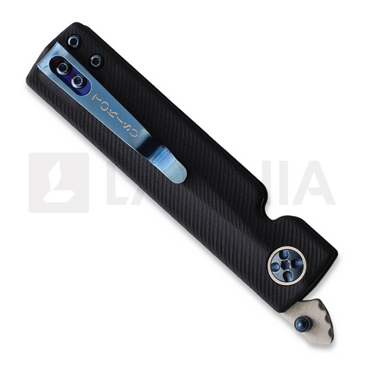 Tokisu Linerlock Black G10 folding knife