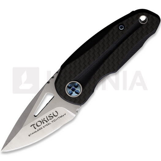 Складной нож Tokisu Linerlock Carbon Fiber
