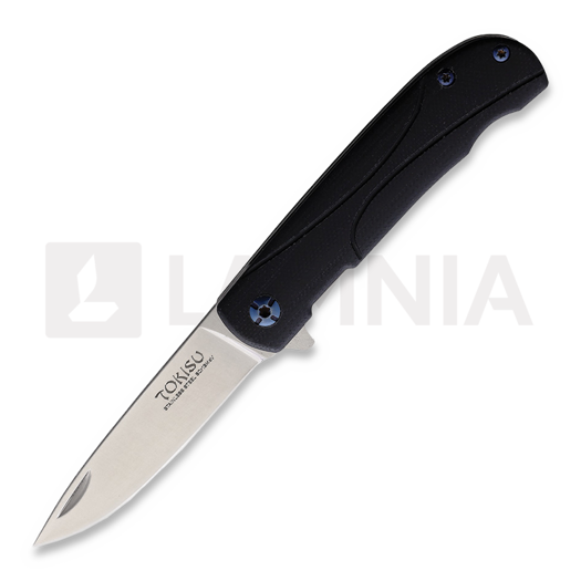 Tokisu Linerlock G10 折叠刀, 黑色