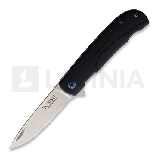 Tokisu Linerlock G10 סכין מתקפלת, שחור