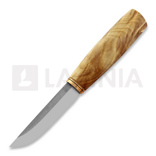 Tommi Mäkelä Puukko Birch burl 95 Messer
