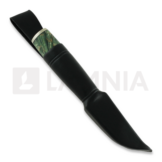 Nóż Tommi Mäkelä Visa-puukko, zielona