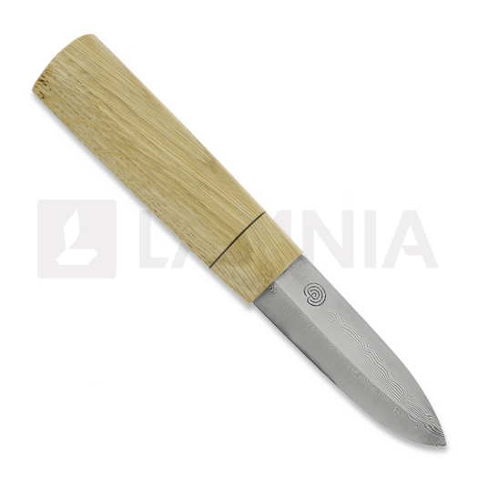 Couteau Toni Kilpinen Damascus, viking 2, oak
