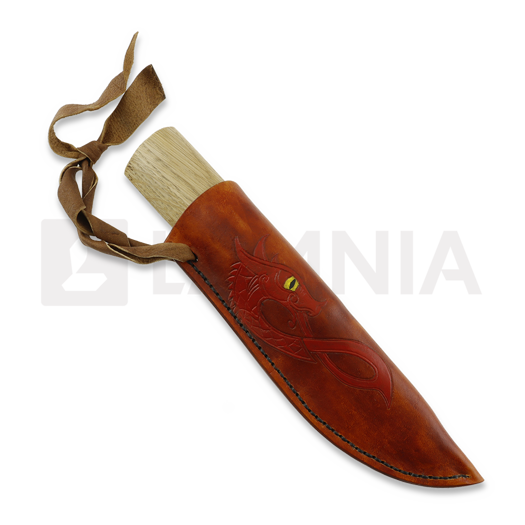 Couteau Toni Kilpinen Damascus, viking 2, oak