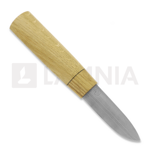 Couteau Toni Kilpinen Damascus, viking, oak 2