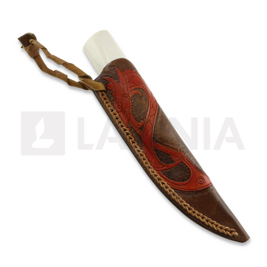 Cuţit Toni Kilpinen Viking knife, damascus blade