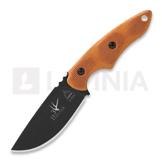 TOPS 3 Pointer Tan Canvas Micarta 3PR02