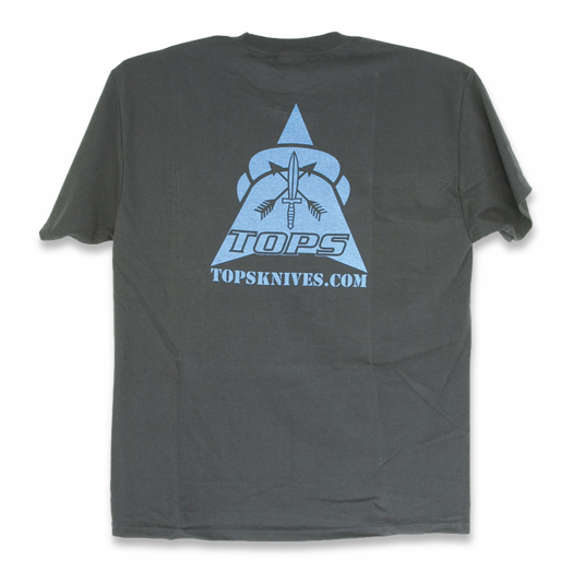 TOPS Blue Black 티셔츠