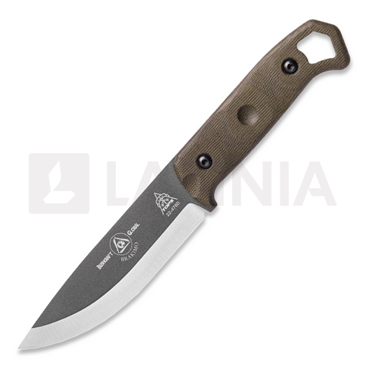 Nuga TOPS Brakimo Fixed Blade, roheline BRAK02