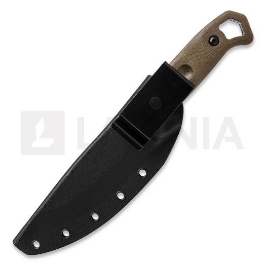 TOPS Brakimo Fixed Blade 刀, 綠色 BRAK02