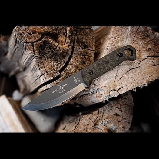 TOPS Brakimo Fixed Blade peilis, žalia BRAK02
