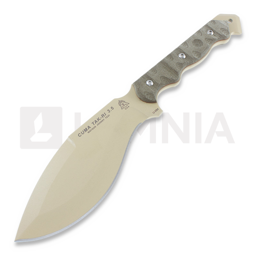 Nôž na prežitie TOPS CUMA TAK-RI 3.5 Coyote CUMATK35