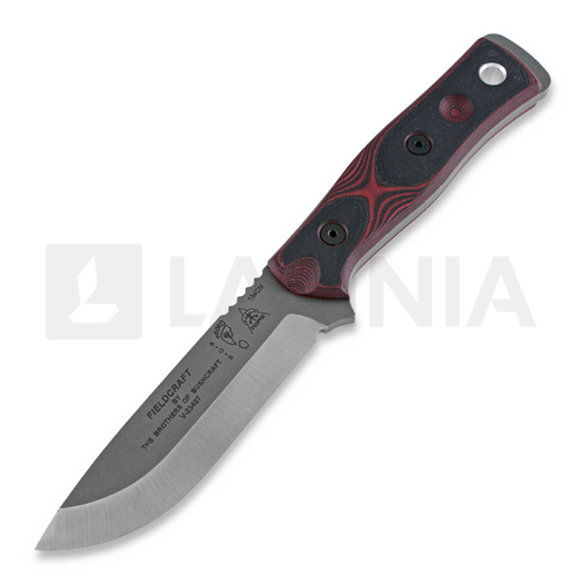 Coltello TOPS Fieldcraft B.O.B. Hunter 154CM, rosso BROS154RB