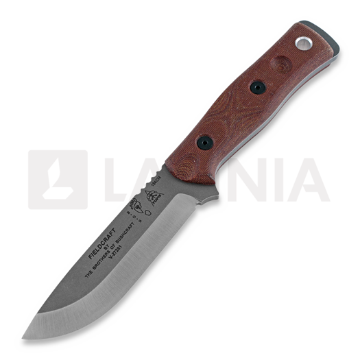 TOPS Fieldcraft B.O.B. Hunter 154CM 사냥용 나이프, tan BROS154TC