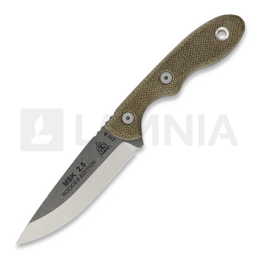 TOPS Mini Scandi Knife Rockies MSKTBF