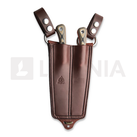 TOPS Muley Combo Leather dvostruki nož MCMB01