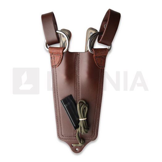 TOPS Muley Combo Leather dvigubas peilis MCMB01