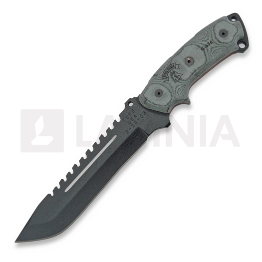 Couteau TOPS Steel Eagle Sawback 107C