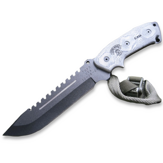 TOPS Steel Eagle Sawback peilis 107C