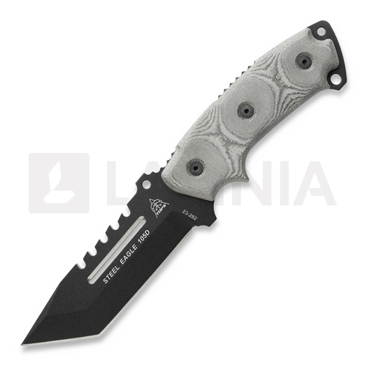 TOPS Steel Eagle Tanto With Saw kés SE105D