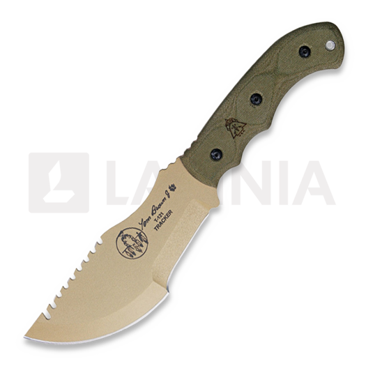 TOPS Tom Brown Tracker T-1 jagtkniv, Tan TBT01TAN