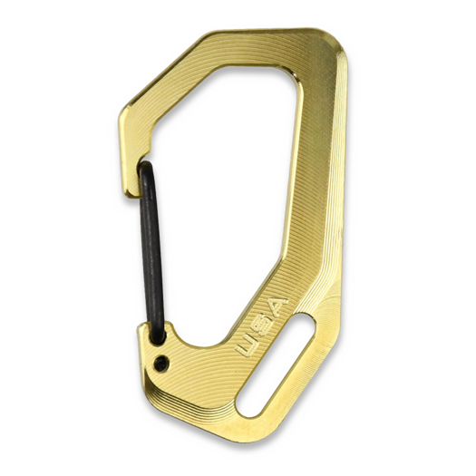 Trayvax Carabiner, brass