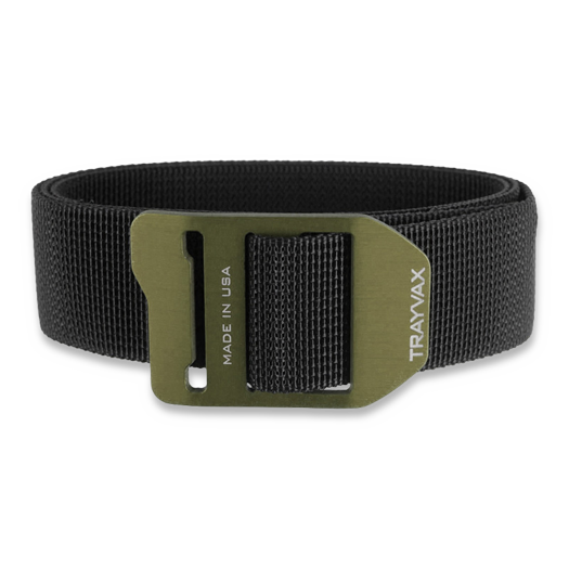 Cinturón Trayvax Cinch, Black-OD Green
