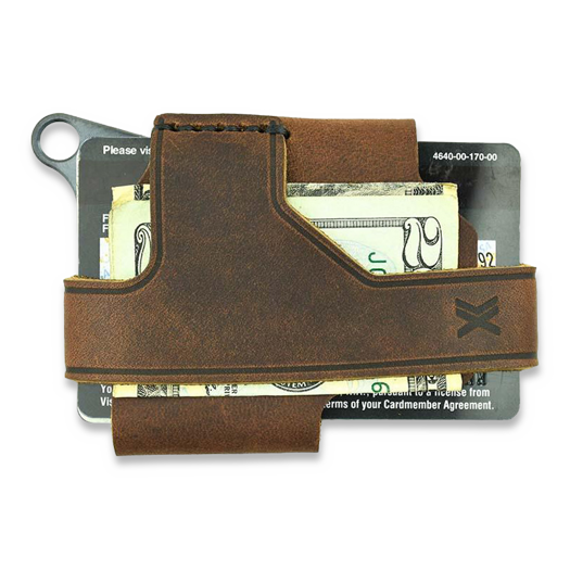 Trayvax Contour Wallet, black/mississippi mud