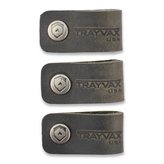 Trayvax Cord Wranglers 3pcs, Steel Grey