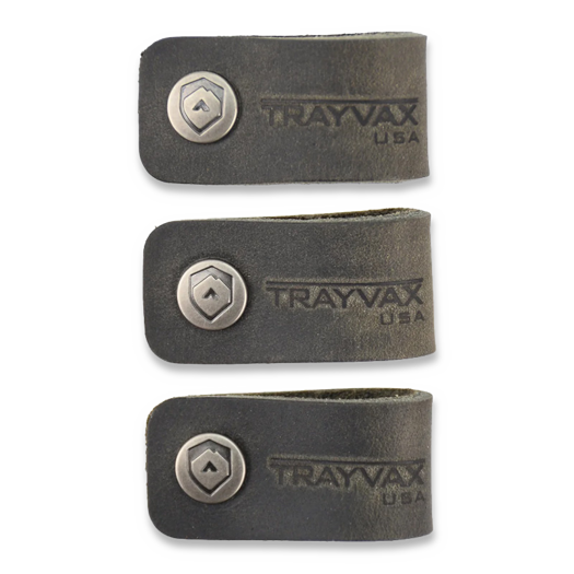 Trayvax Cord Wranglers 3pcs, Steel Grey