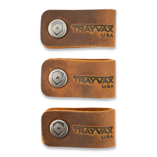 Trayvax Cord Wranglers 3pcs, Tobacco Brown