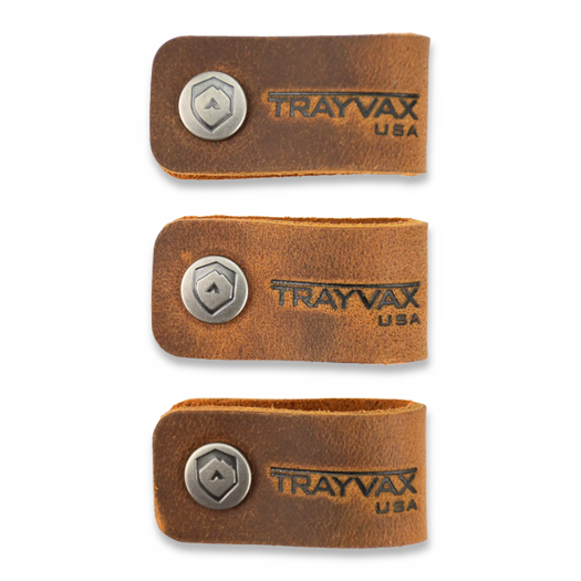 Trayvax Cord Wranglers 3pcs, Tobacco Brown