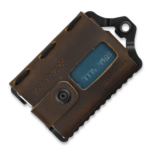 Trayvax Element Wallet, black/mississippi mud
