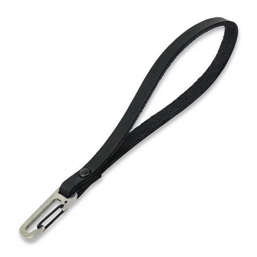 Trayvax Leather Wristlet, 黒