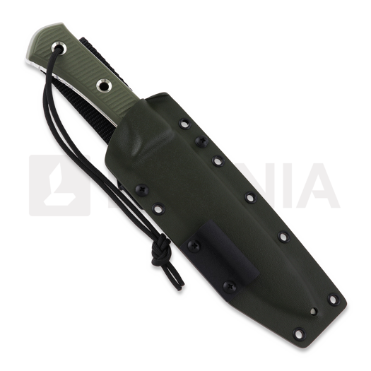 มีดเอาตัวรอดยามฉุกเฉิน TRC Knives Apocalypse Green G10