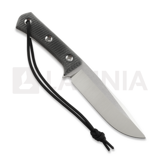 TRC Knives Apocalypse Prime Elmax, Black Canvas Micarta